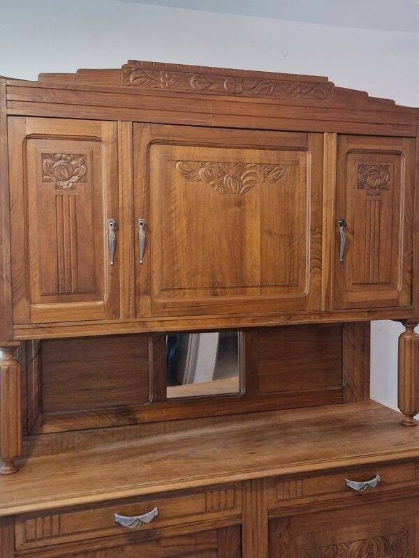 Vintage walnut sideboard,
