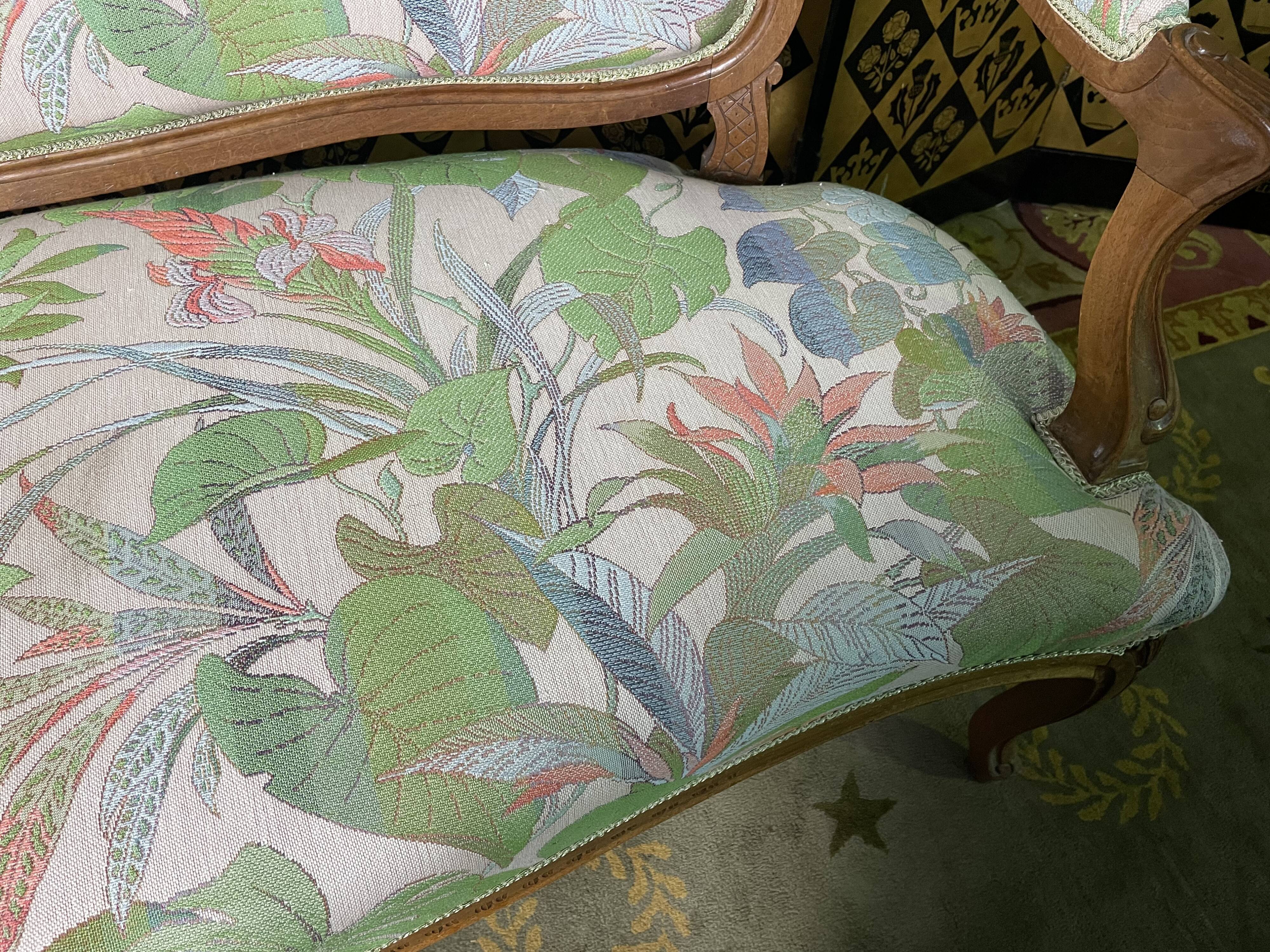 Sofa - Louis XV style bench / rockery