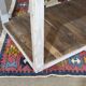 1930s draper's table in fir and chestnut
