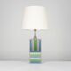 Philippe Barbier rare mirror lamp circa 1970