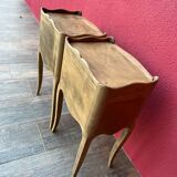 Pair of Louis XV style bedside tables