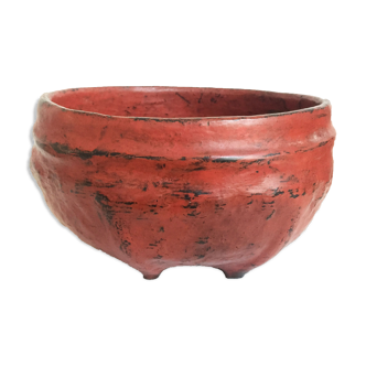 Trinket bowl with red lacquered offering nineteenth century northern Thailand