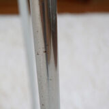 Blue formica table extensions and 2 drawers