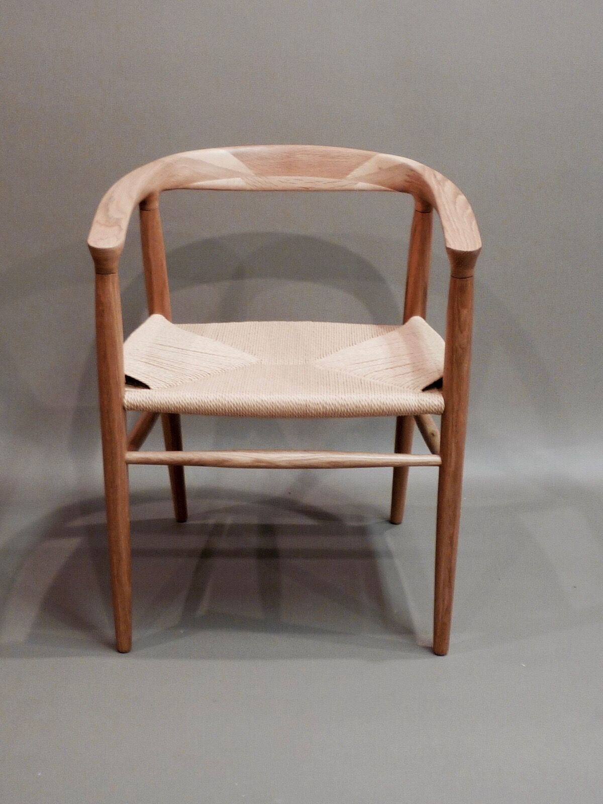 Solid Ash armchair "Scandinavian design".