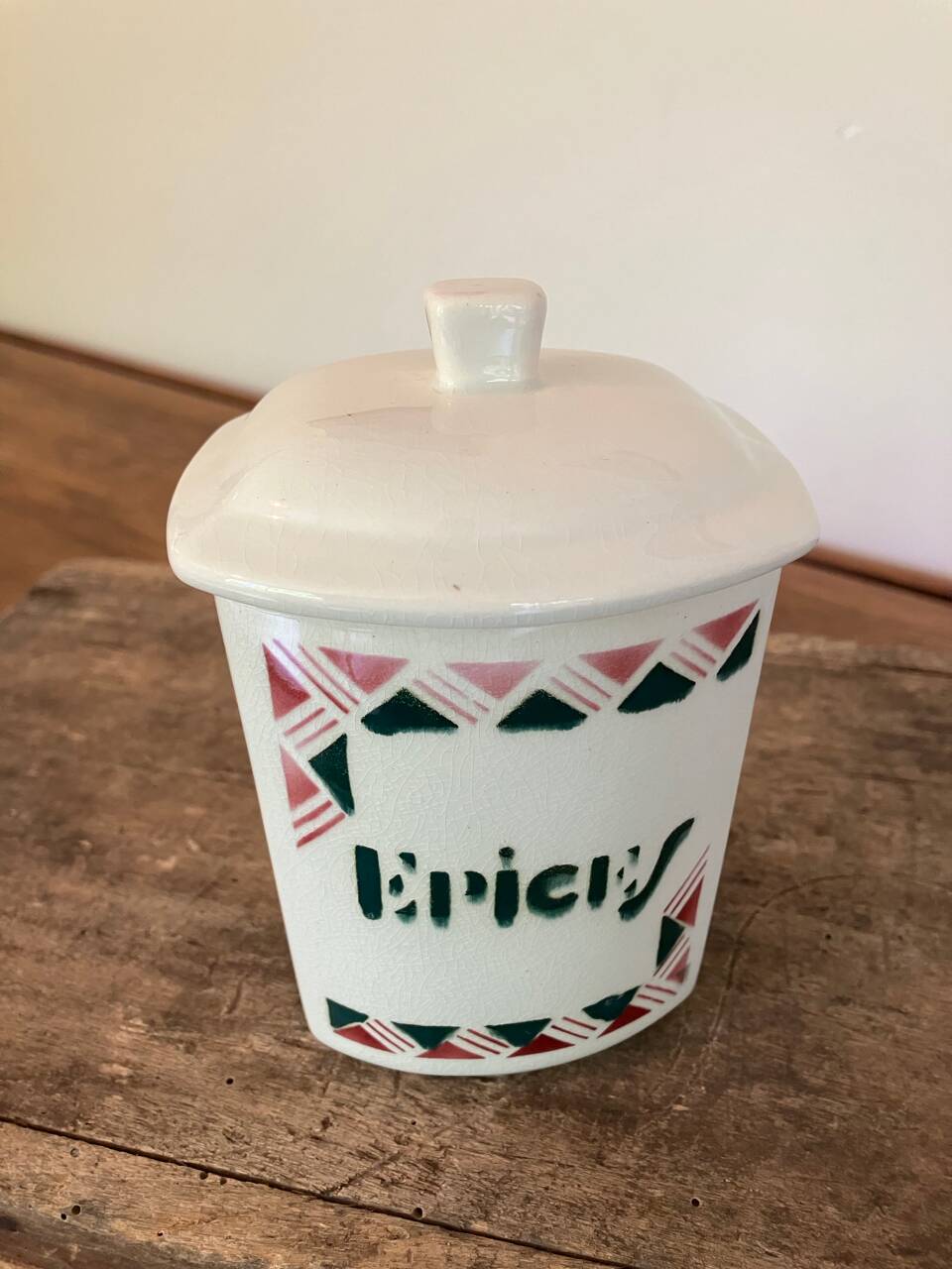 Old spice jar Salins-les-Bains