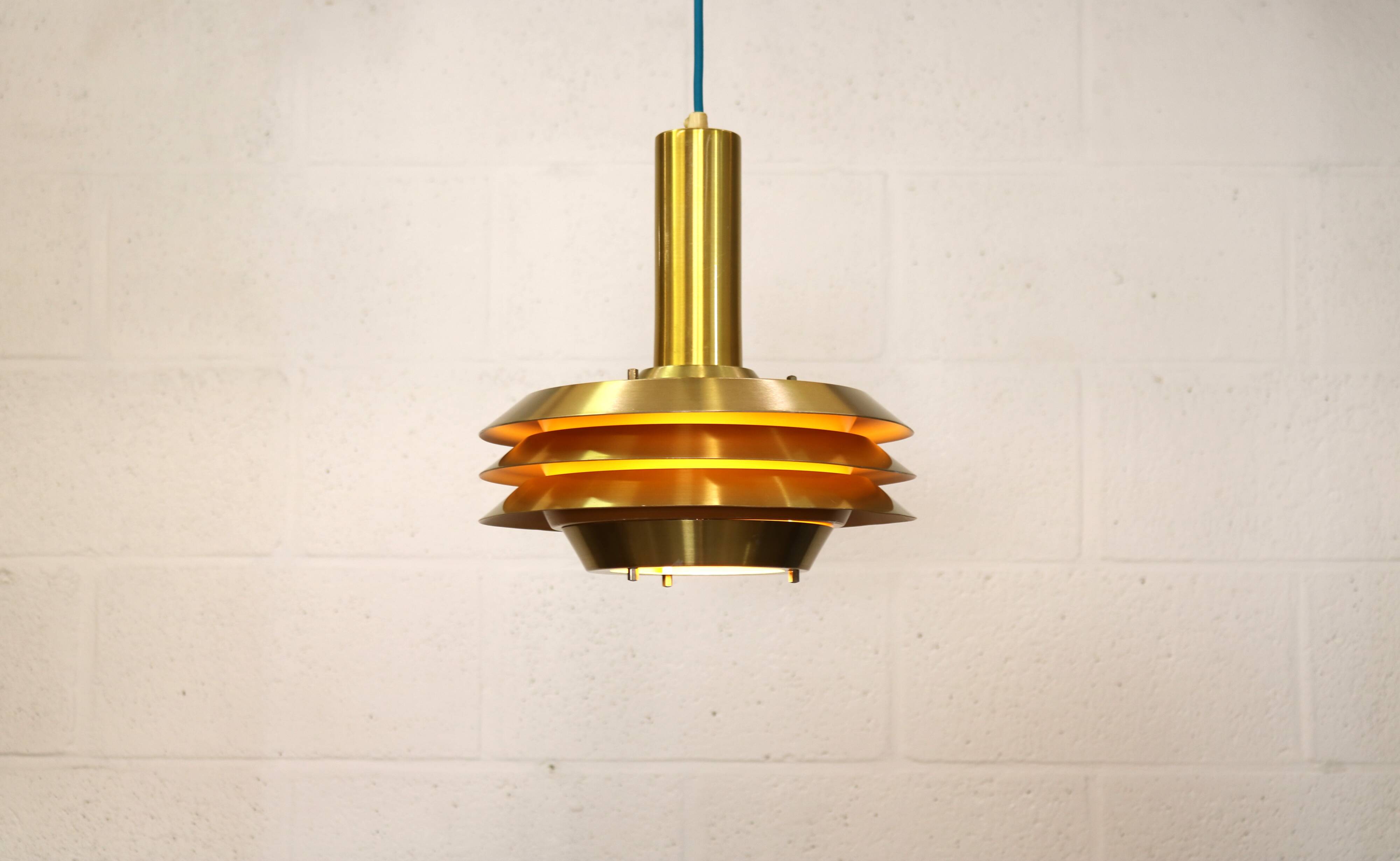 Vintage Lyskaer Belysning Lamp: Danish Space Age Design, Model 705