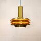 Vintage Lyskaer Belysning Lamp: Danish Space Age Design, Model 705