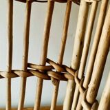 Large vintage wicker basket