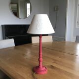 Red lamp base