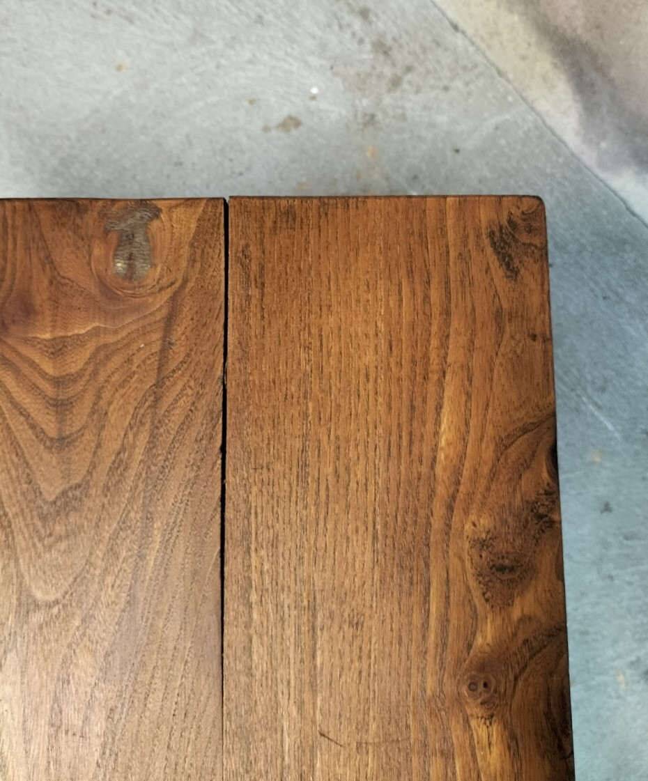 Solid wood coffee table