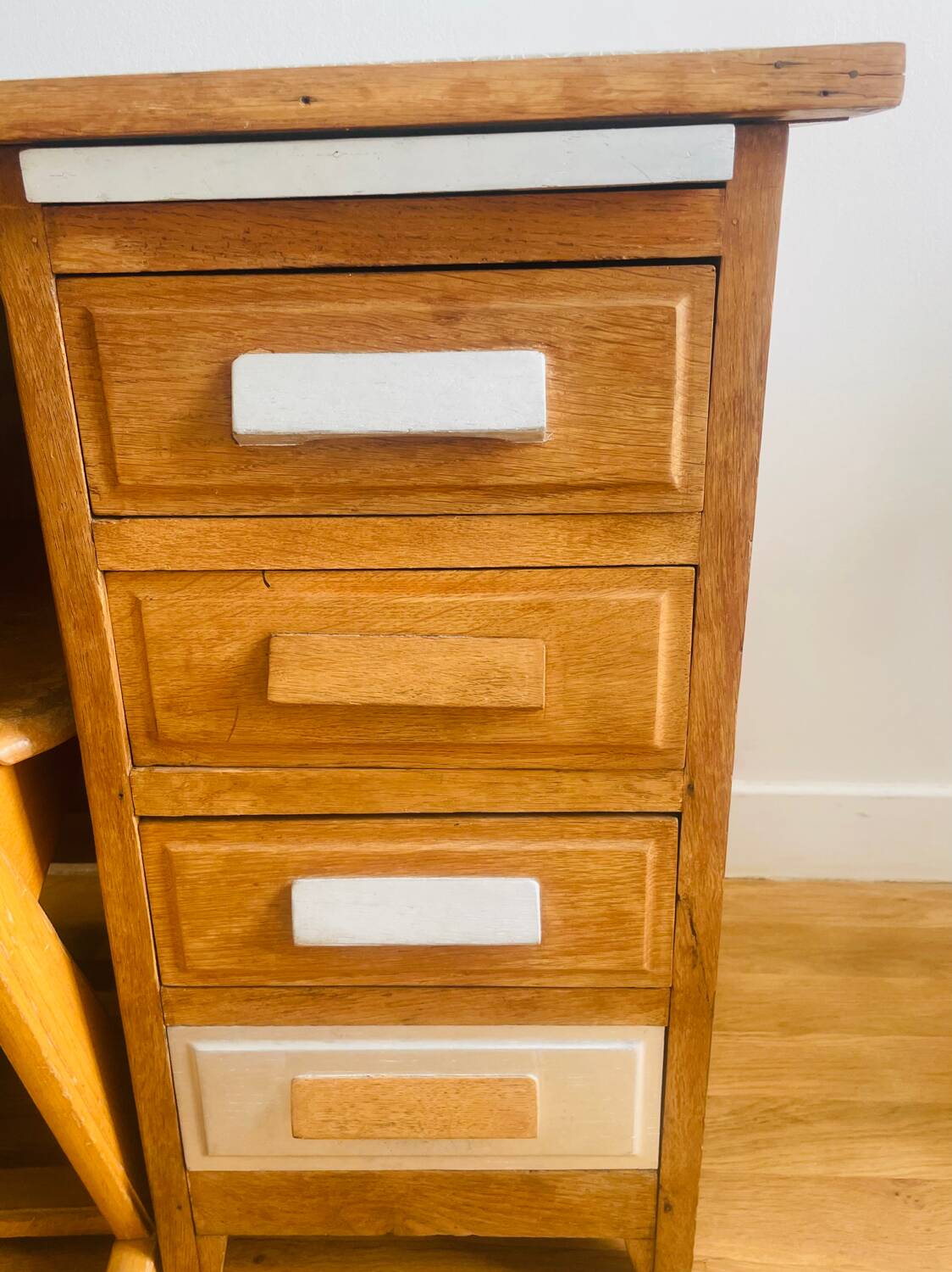 Child's desk and chair