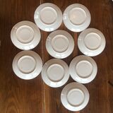Série de 9 tasses anciennes
