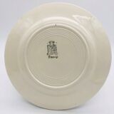 6 dessert plates Nidervillier, model Fanny.