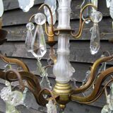Lustre en cristal style Louis XV
