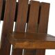 vintage wall shelf plant support, decoration oak wood