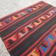Vintage Turkish hallway rug 107x289 cm