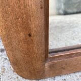 Large solid wood mirror