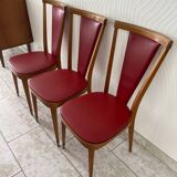 3 Baumann chairs model Palma 1960