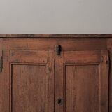 Small piece of furniture "Confiturier", folk art, Auvergne 1900