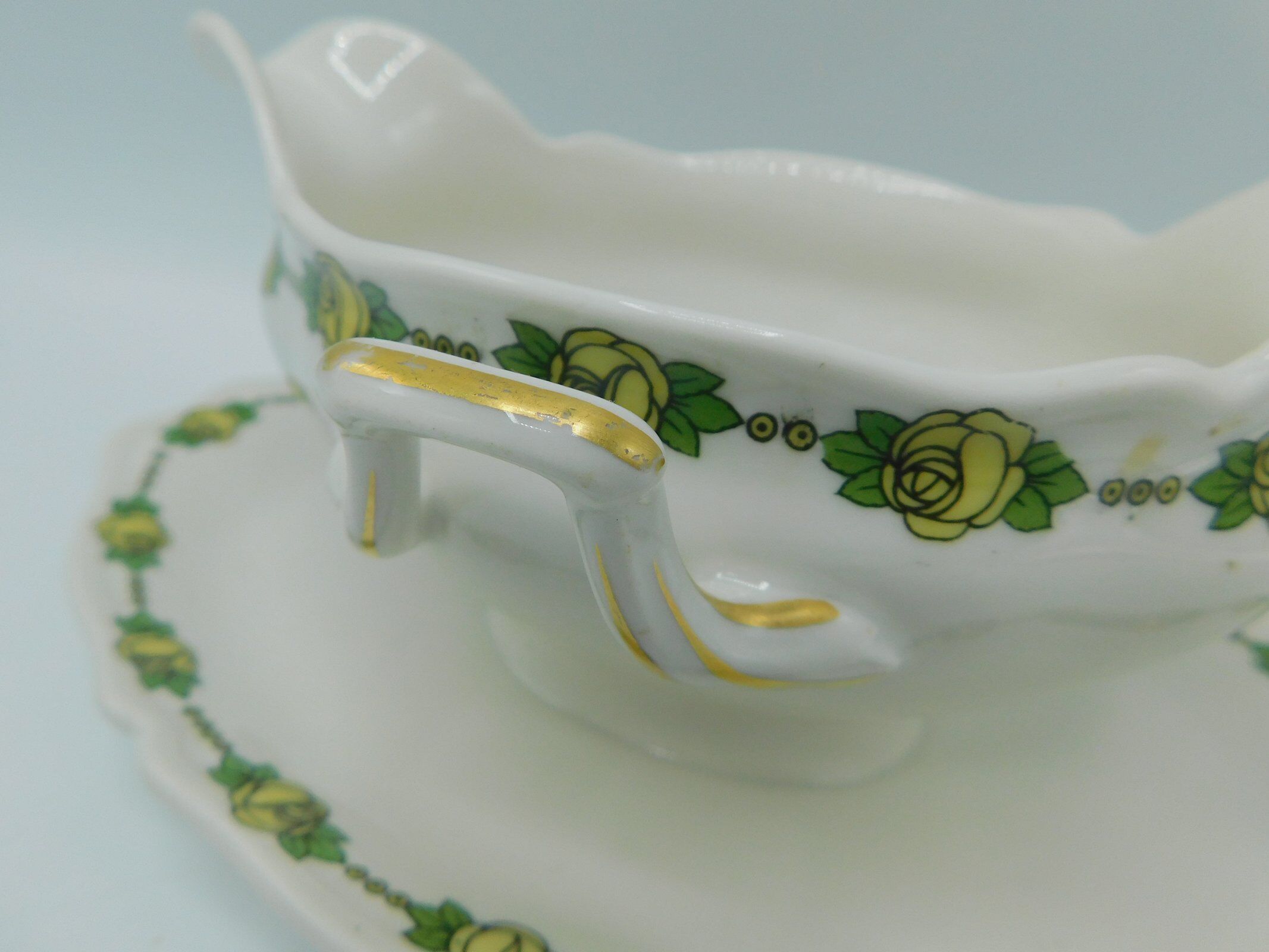 Limoges porcelain saucière - Martin Charles