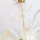 Grand lustre en verre de Murano – 5 bras tulipe