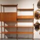 Vintage wandsysteem teak Pira Sweden