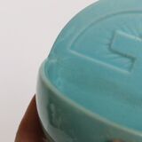 Bénitier en faïence de Desvres, 1980