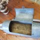 Caisse d'ouvrier ancienne zinc
