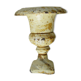 Vase en fonte Médicis miniature