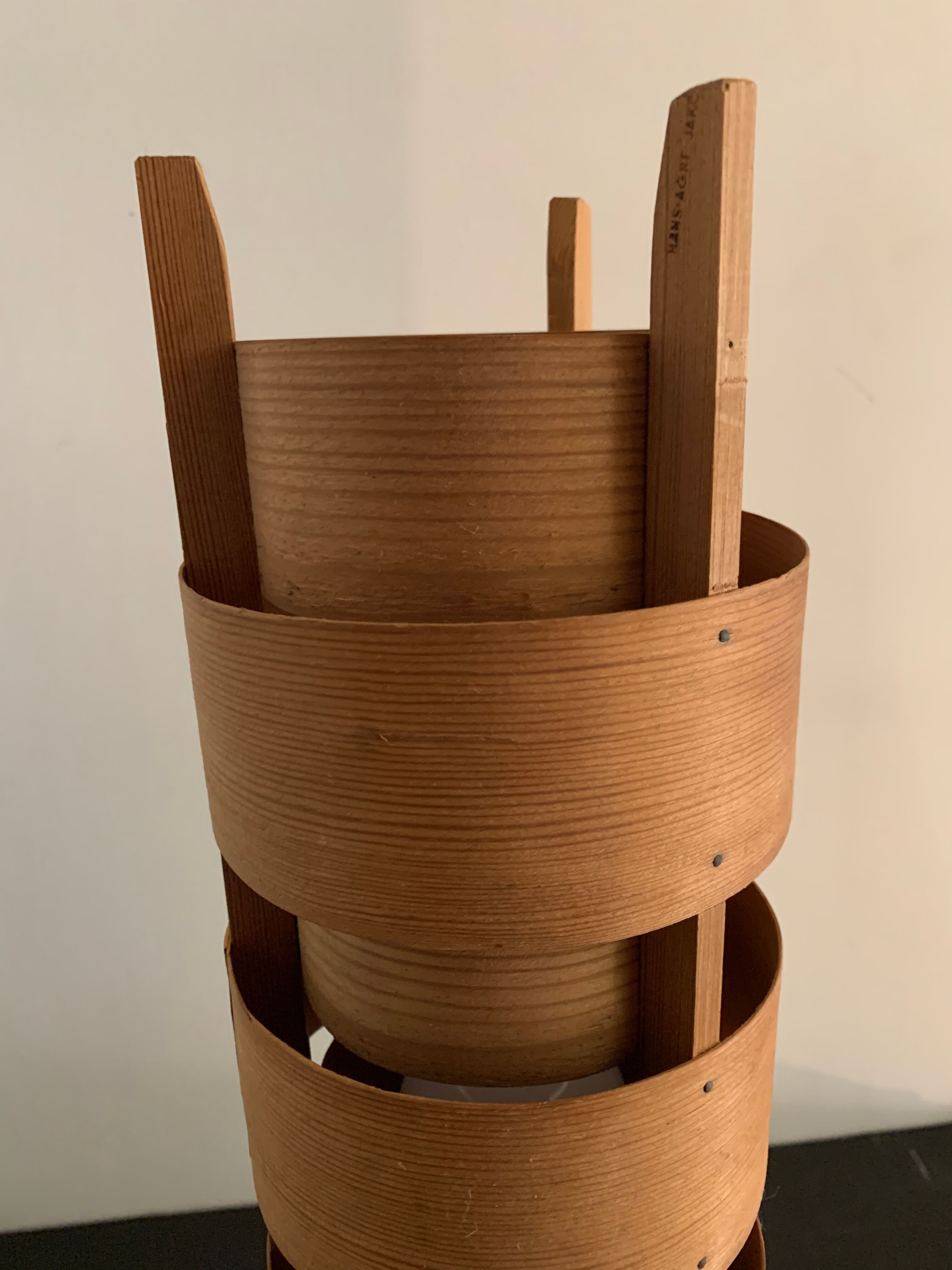 Scandinavian tripod hans-Agne Jakobsson tripod lamp for Ellysett Markaryd 1960