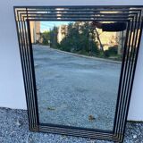 Large geometric rectangular mirror ORDER NUMBER around 1970