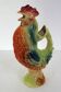 Saint Clément rooster pitcher, barbotine, 1950s