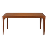 Extendable dining table in teak by Johannes Andersen for Uldum Møbelfabrik