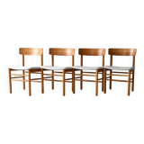 Set of 4 Danish chairs by Farstrup Møbler