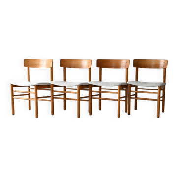 4 chaises danoises par Farstrup Møbler