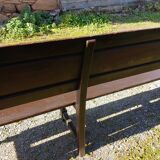 Pair of antique church pews