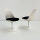 Set of 4 Tulip swivel chairs by Eero Saarinen for Knoll, 1960