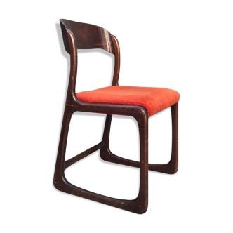 Baumann sled chair,  60/70s