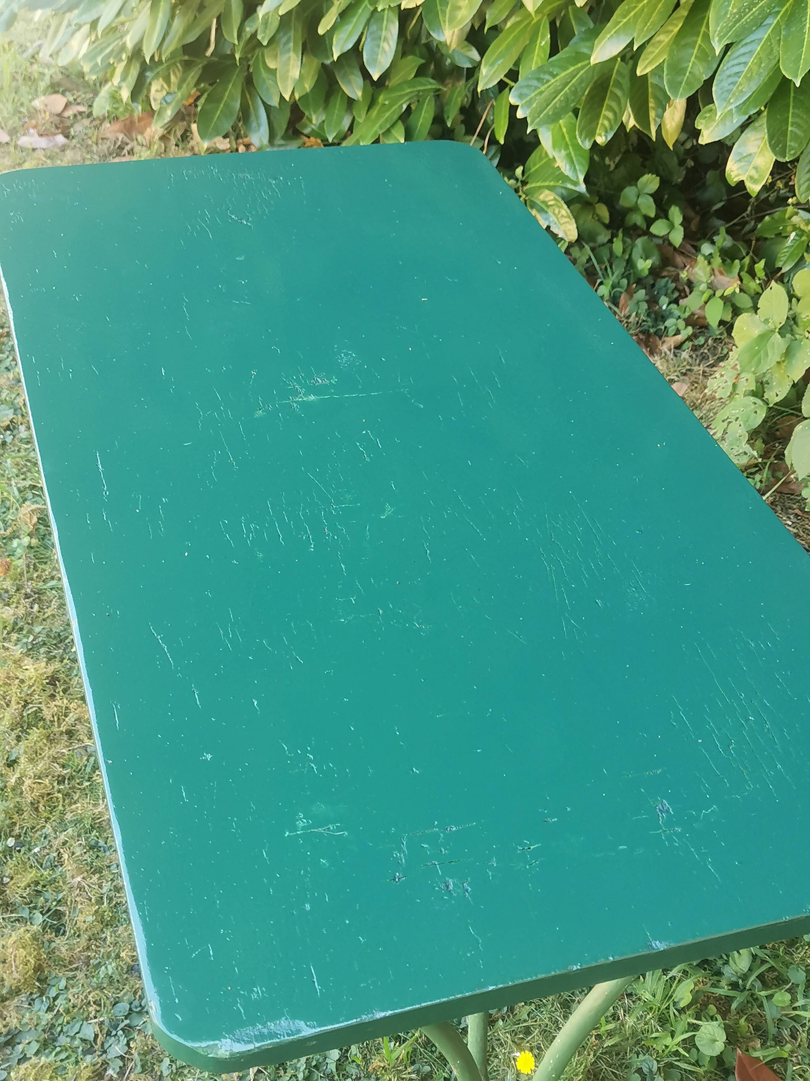 Table de jardin "vintage 50"