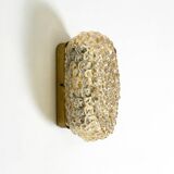 Beautiful original Mid Century Modern glass bubble wall lamp