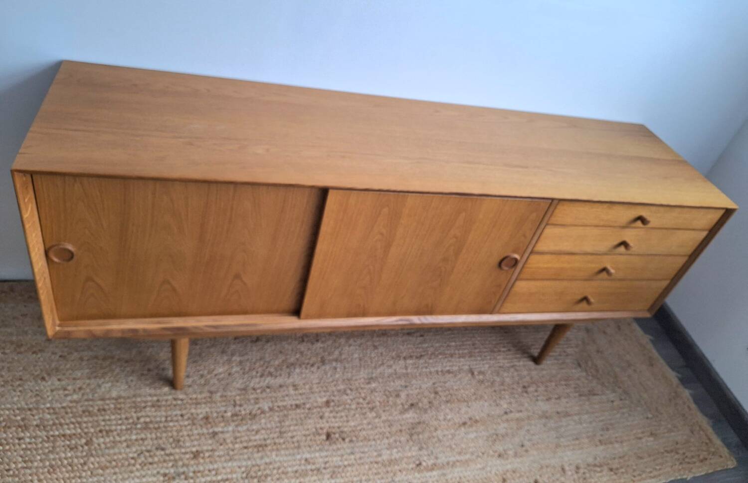 Buffet quilda la redoute interieurs, scandinavian vintage design sideboard.