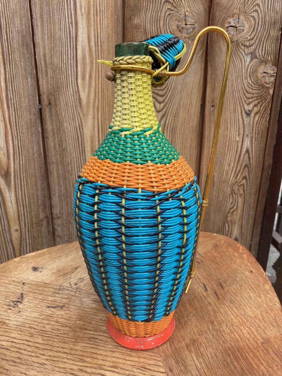 Demijohn scoubidou 60s