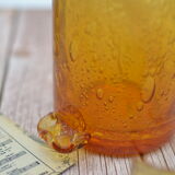 Champagne decanter/Champagne soup in blown glass