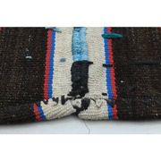 1970s Vintage Turkish Oushak Handmade Wool Cotton Beige Runner Rug 178x326