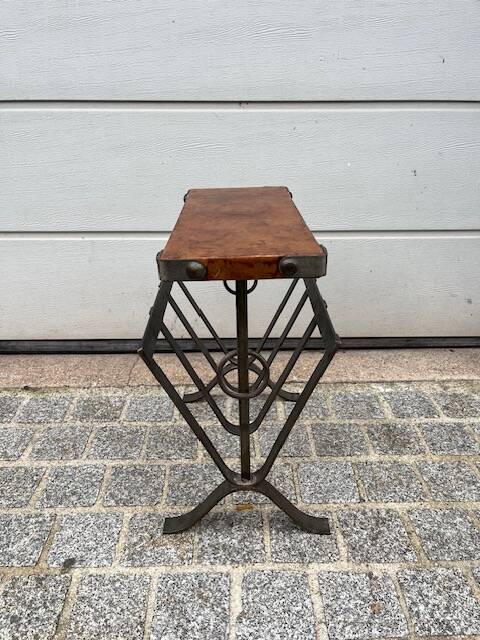 Magazine rack - brutalist side table