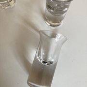 Set of 6 Scandinavian wine glasses 1970