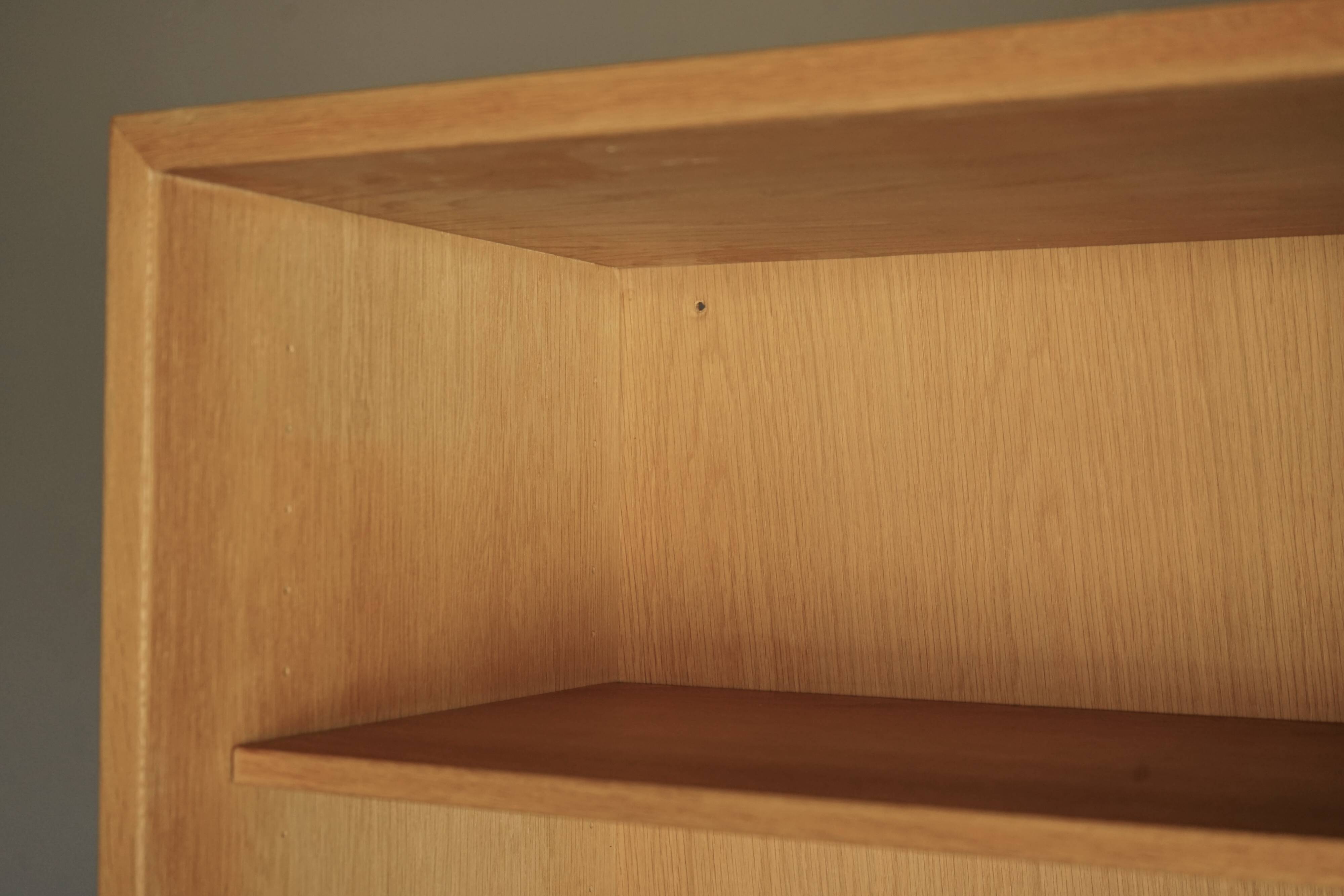 Oak Bookcase by Børge Mogensen for Karl Andersson & söner. Sweden, 1960s