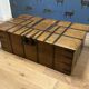 weathered antique teak chest / coffeetable