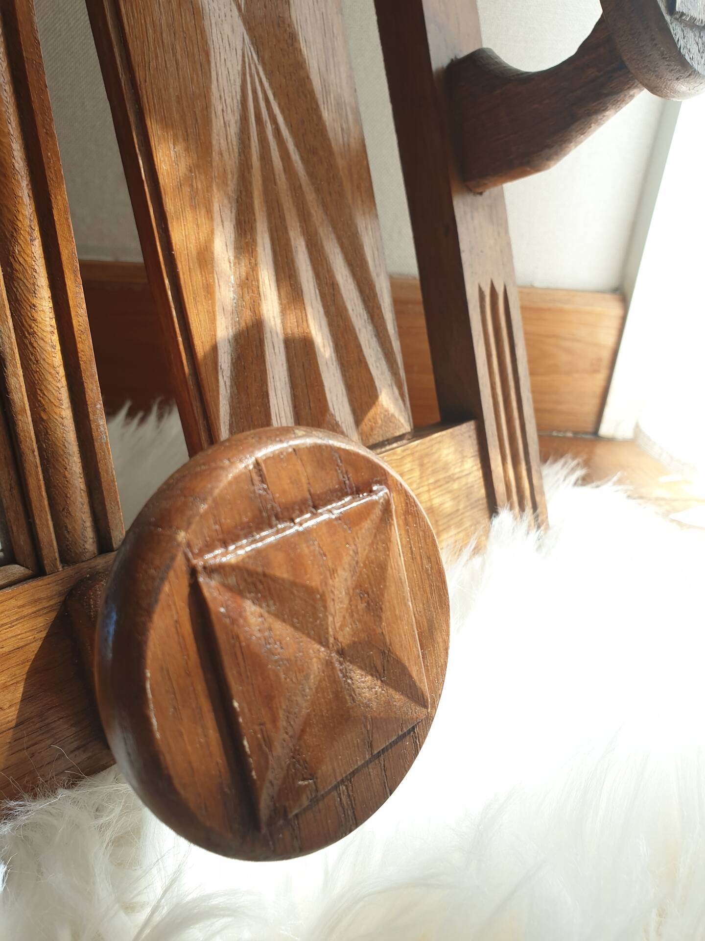 Etagère porte manteau Mural Vintage