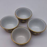 Miniature tea service in Benjarong style – Hand-painted porcelain